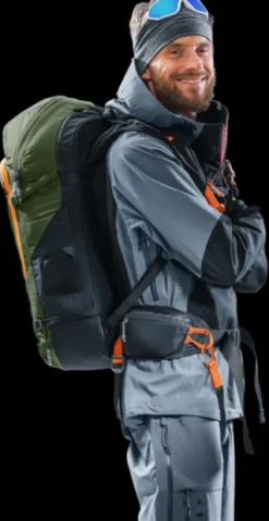 Deuter Alproof Tour 38+5 khaki-black Sale