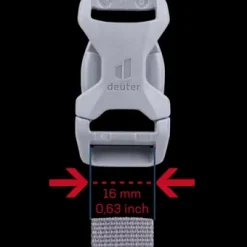 Deuter Fibbia 16 mm grey New