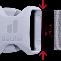 Deuter Fibbia S 38 mm grey Hot