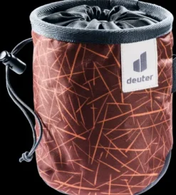 Deuter Gravity Chalk Bag I redwood scratches-graphite Discount