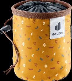 Deuter Gravity Chalk Bag I cinnamon-blocks-umbra New