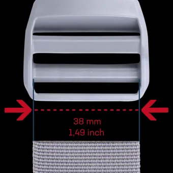 Deuter Ladder lock 38 mm Standard grey Sale