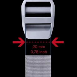 Deuter Ladder lock 20 mm Standard grey Hot